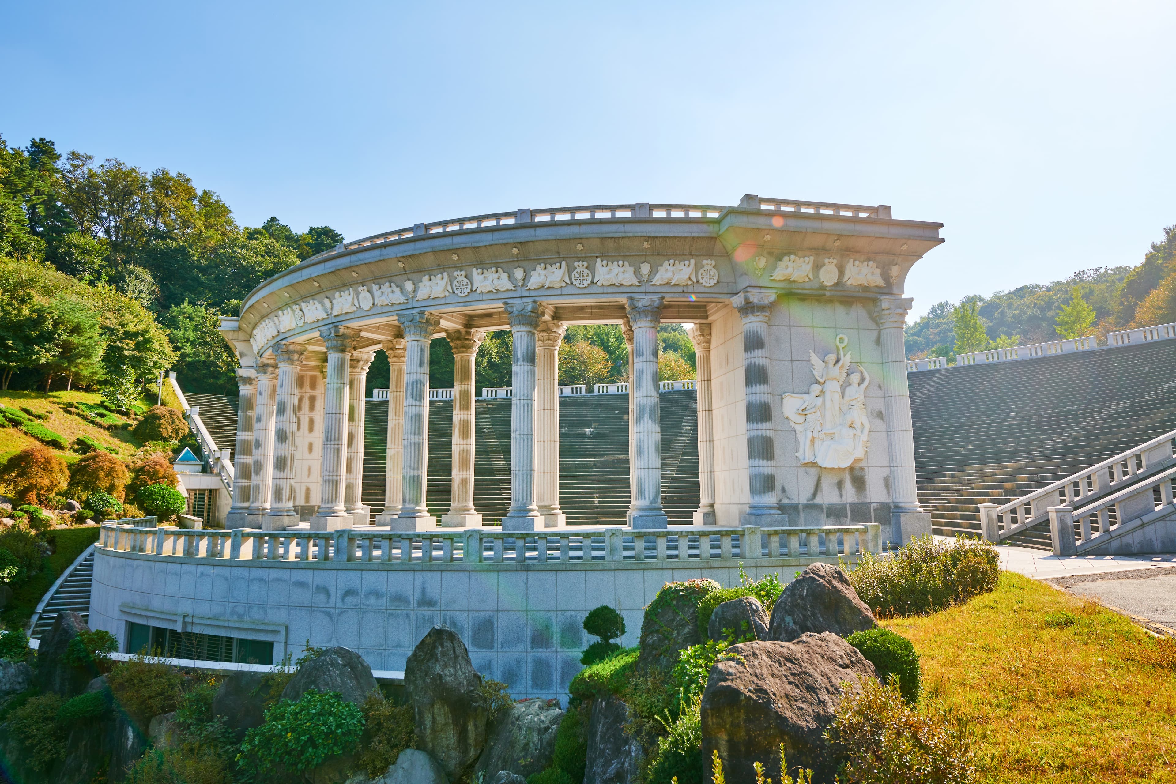 경희대학교 국제캠퍼스 노천극장 사진